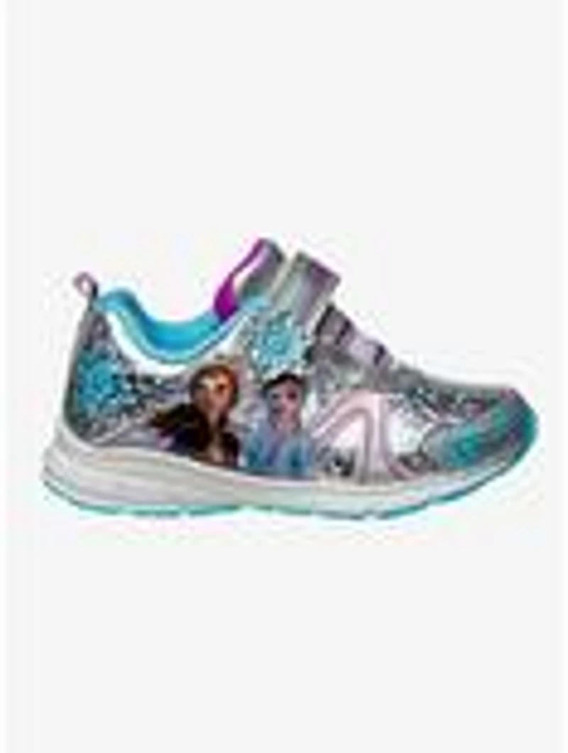 Disney Frozen II Girls Hook and Loop Sneaker