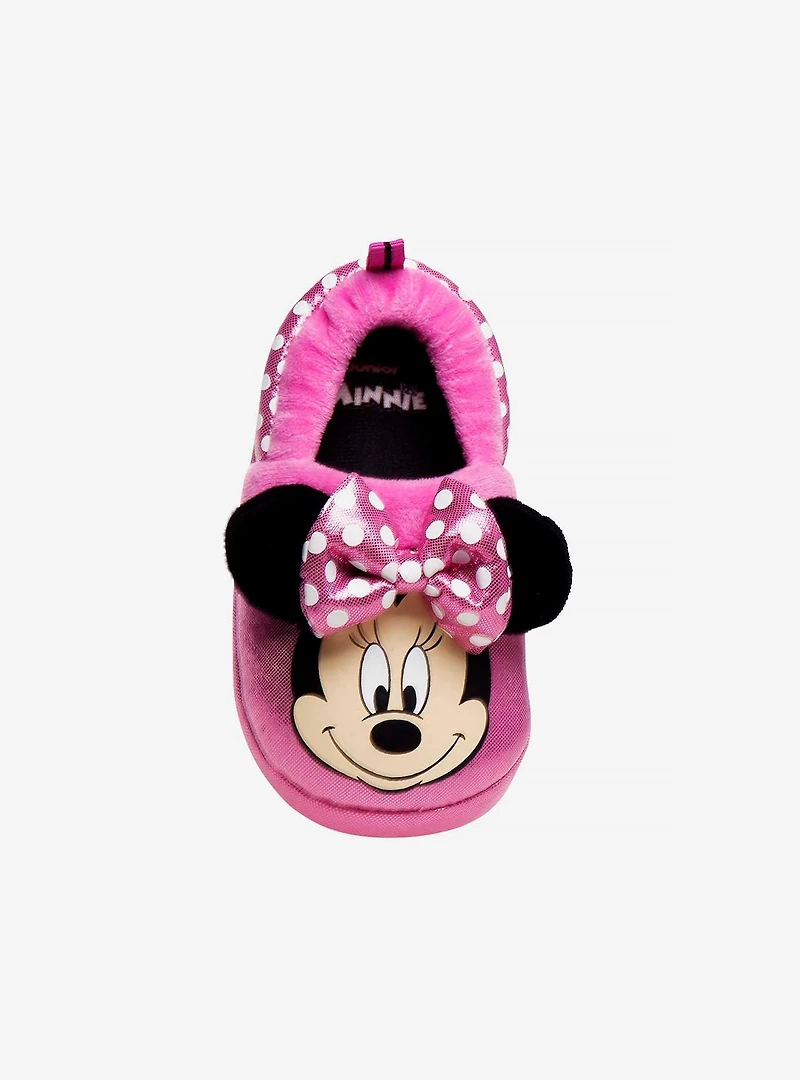 Disney Minnie Mouse Toddler Slippers Pink