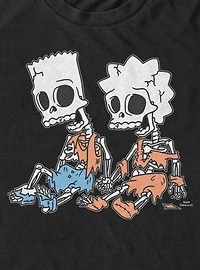 The Simpsons Skeleton Bart & Lisa T-Shirt