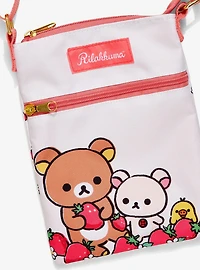 Rilakkuma Strawberry Passport Crossbody Bag