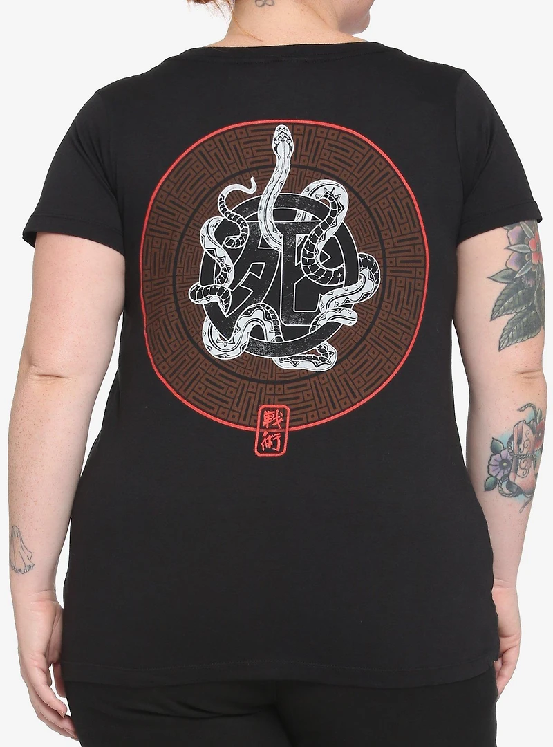 Iron Maiden Senjutsu Album Art Girls T-Shirt Plus Size