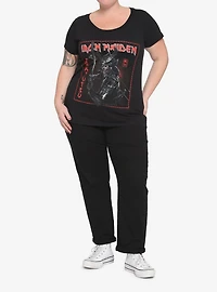 Iron Maiden Senjutsu Album Art Girls T-Shirt Plus Size