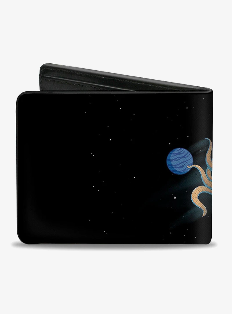 Rick And Morty Space Cruiser Escape Bifold Wallet