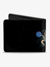 Rick And Morty Space Cruiser Escape Bifold Wallet