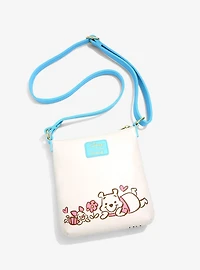 Loungefly Disney Winnie the Pooh Piglet & Pooh with Balloons Sketch Crossbody Bag - BoxLunch Exclusive