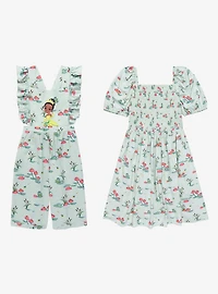 Disney the Princess and Frog Lily Pads & Flowers Toddler Ruffle Jumper - BoxLunch Exclusive