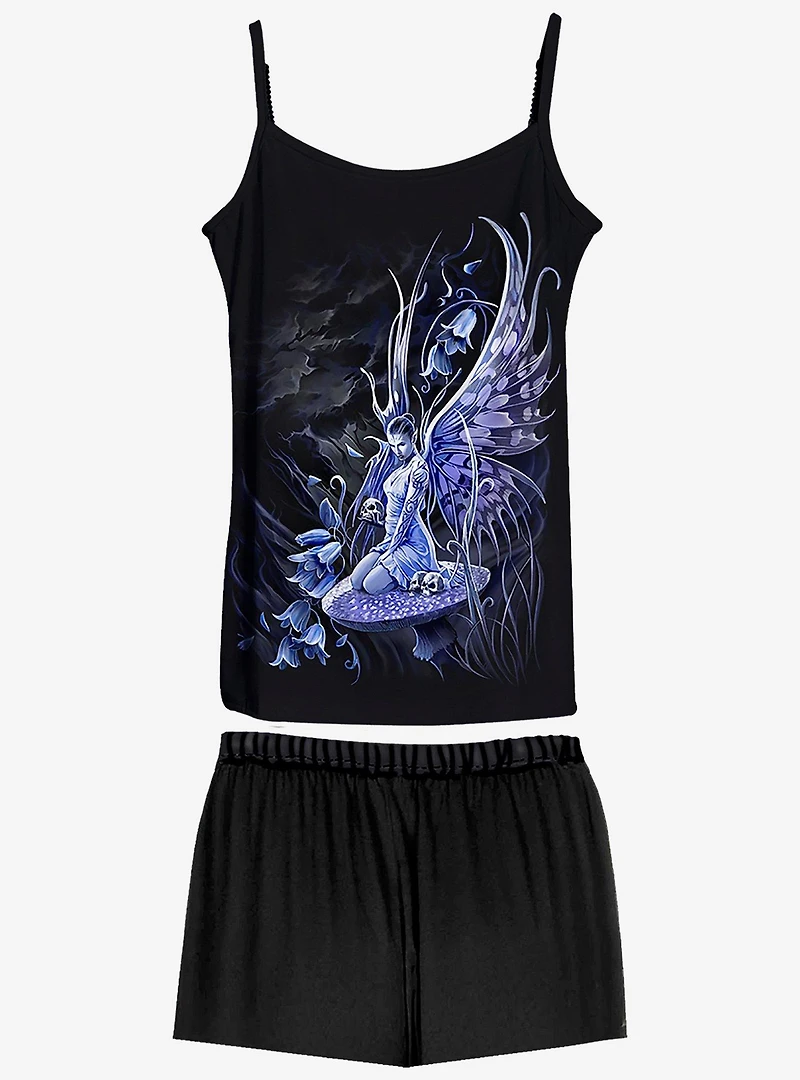 Bluebell Fairy 4 PC Gothic Pajama Set