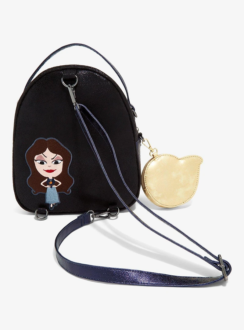Disney Villains Ursula & Vanessa Chibi Portrait Convertible Mini Backpack - BoxLunch Exclusive