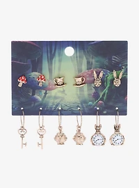 Lewis Carroll Alice's Adventures In Wonderland Earring Set