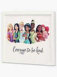 Disney Princesses Courage To Be Kind Framed Décor