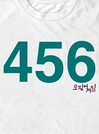 Squid Game Costume 456 T-Shirt