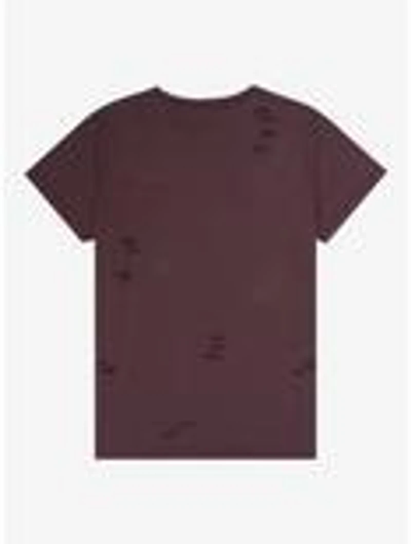 Indiana Jones Portrait Distressed Women's T-Shirt - BoxLunch Exclusive