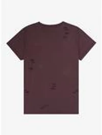 Indiana Jones Portrait Distressed Women's T-Shirt - BoxLunch Exclusive