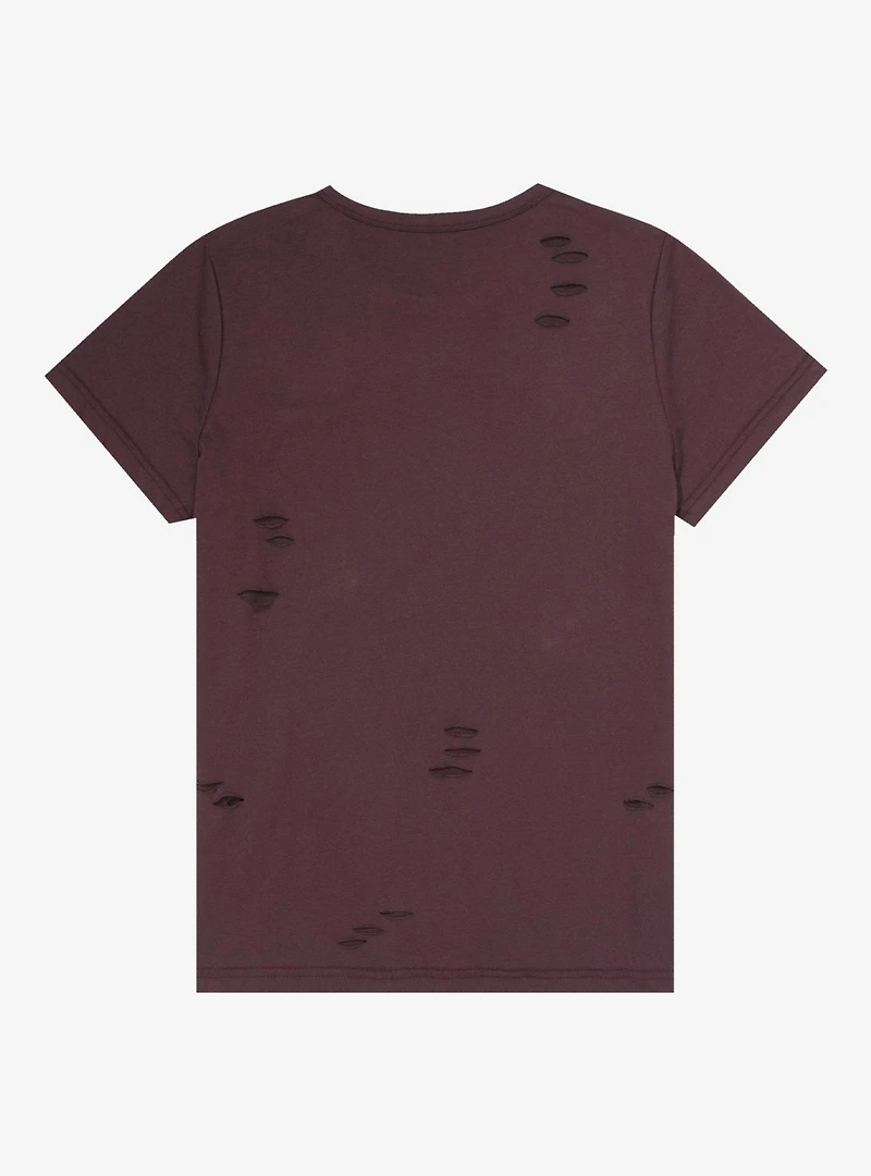 Indiana Jones Portrait Distressed Women's T-Shirt - BoxLunch Exclusive
