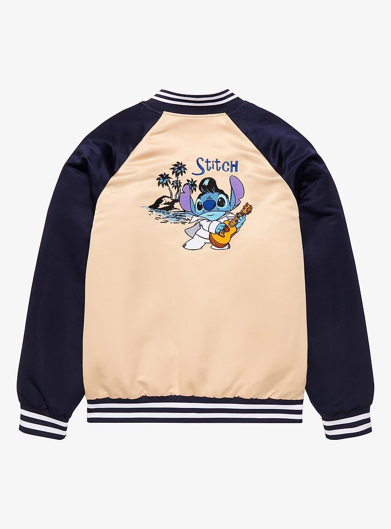 Our Universe Disney Lilo & Stitch Elvis Bomber Jacket - BoxLunch Exclusive
