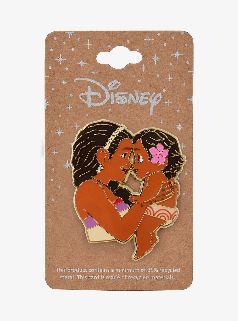Disney Moana Baby Moana & Mom Enamel Pin - BoxLunch Exclusive
