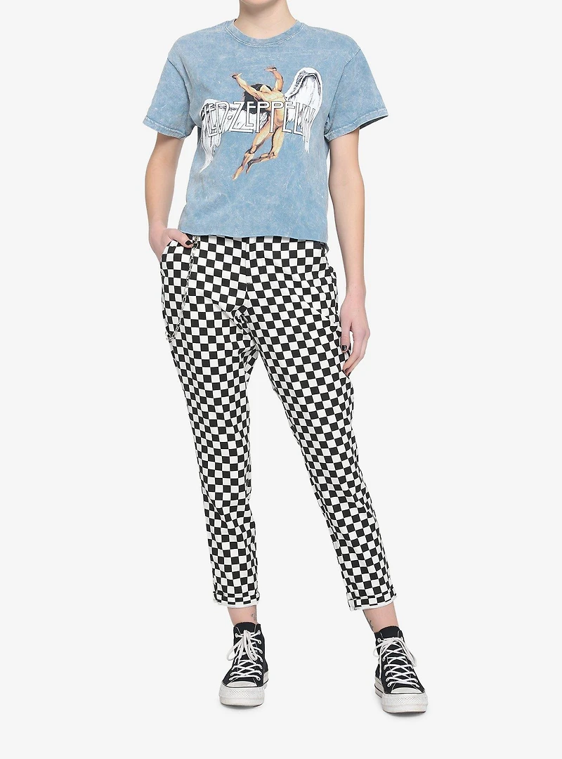 Led Zeppelin Icarus Girls Crop T-Shirt