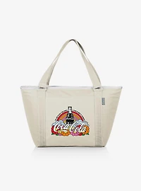 Coke Unity Topanga Cooler Floral Tote Bag Sand