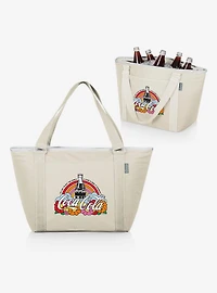 Coke Unity Topanga Cooler Floral Tote Bag Sand