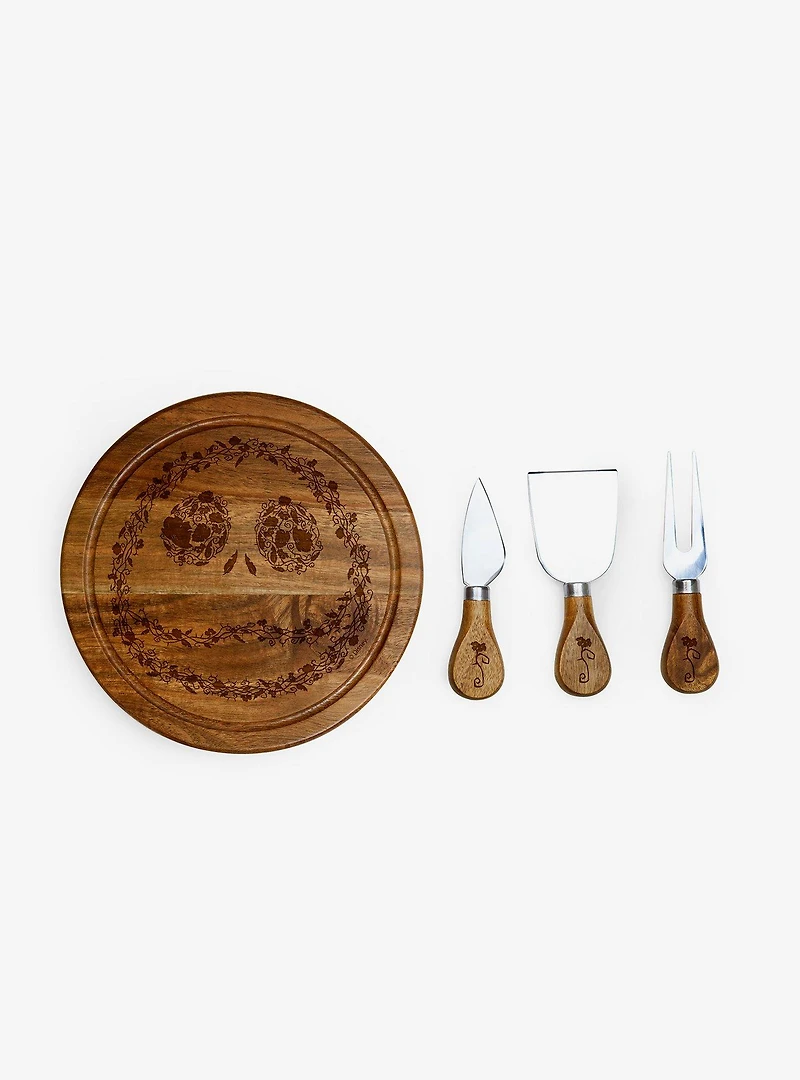 The Nightmare Before Christmas Jack Acacia Cheese Board & Tools Set