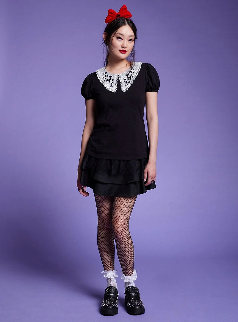 Her Universe Studio Ghibli Kiki's Delivery Service Lace Collar Girls Top