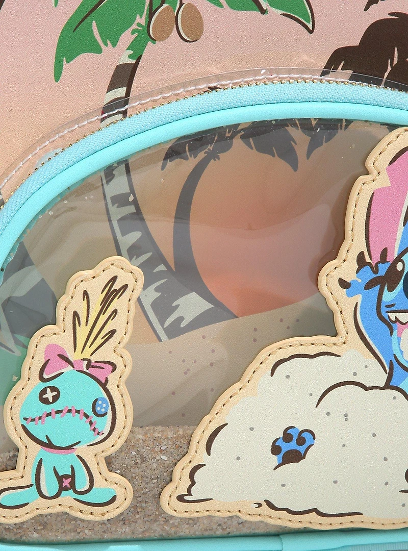 Our Universe Lilo & Stitch Scrump & Stitch Beach Sand Mini Backpack - BoxLunch Exclusive