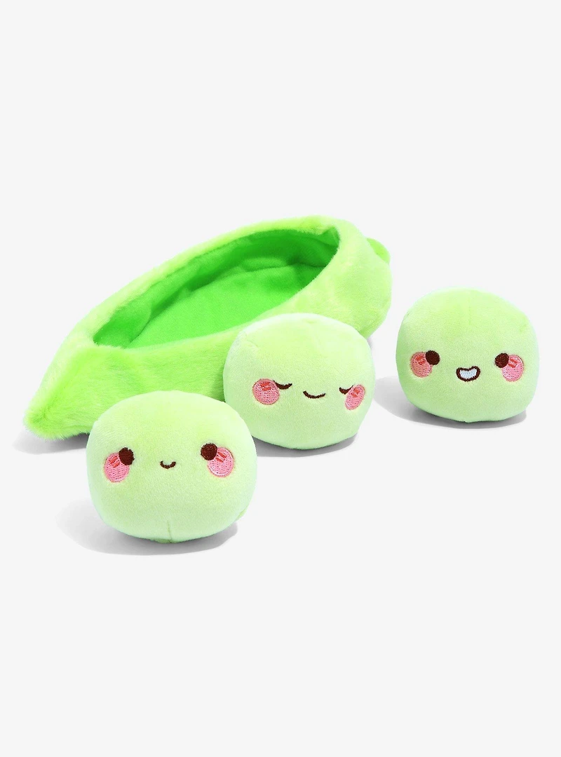 Three Peas in a Pod 8 Inch Plush