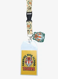 Stranger Things Hawkins High School Tigers Lanyard - BoxLunch Exclusive