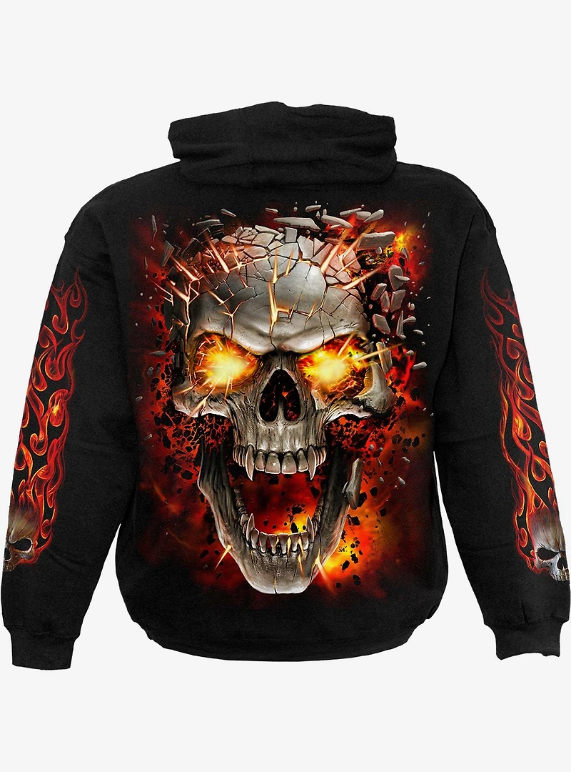 Skull Blast Hoodie