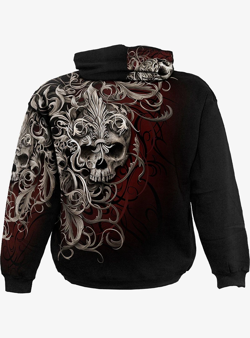 Skull Shoulder Hoodie