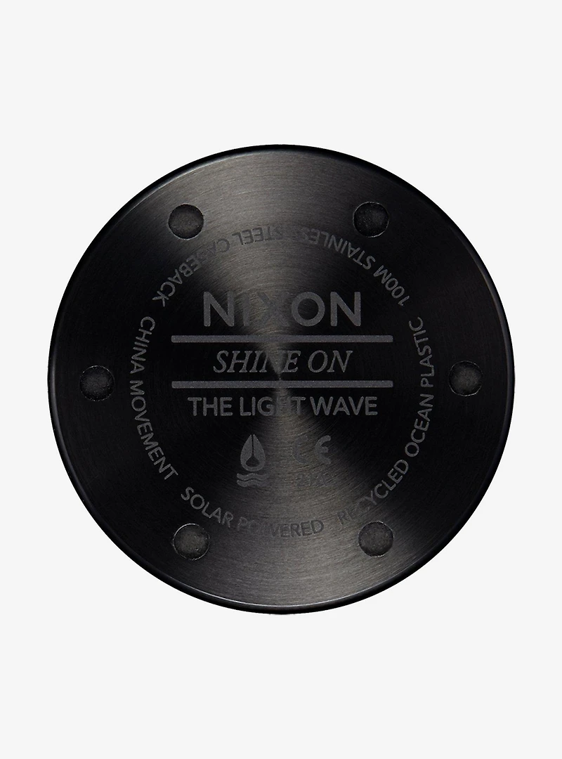 Light-Wave All Black Watch