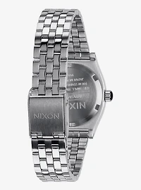 Nixon Small Time Teller All Silver Watch
