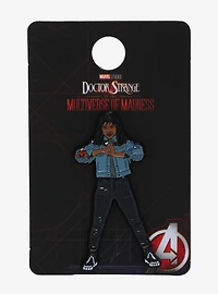 Marvel Doctor Strange in the Multiverse of Madness America Chavez Portrait Enamel Pin