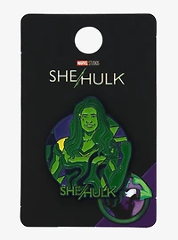 Marvel She-Hulk Circle Portrait Enamel Pin