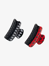Scream Ghost Face Claw Hair Clip Set