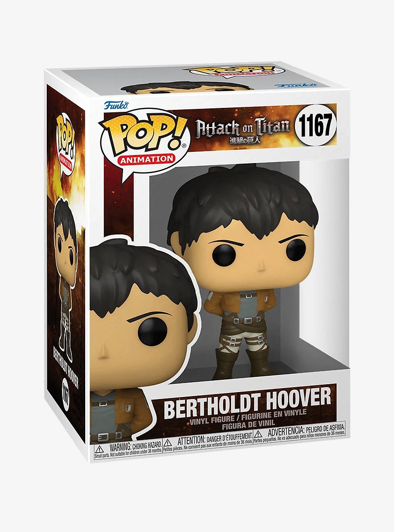 Funko Pop! Animation Attack on Titan Bertholdt Hoover Vinyl Figure