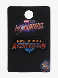 Marvel Ms. Marvel New Jersey Avengercon Logo Enamel Pin - BoxLunch Exclusive