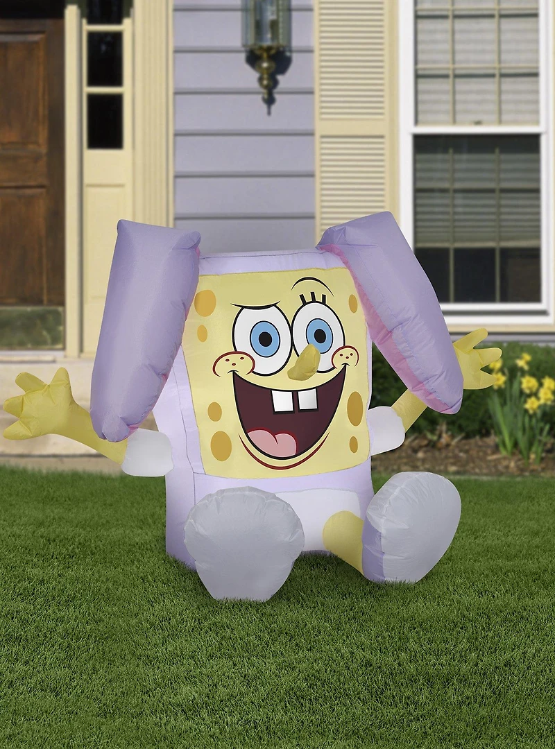 SpongeBob SquarePants Airblown SpongeBob in Easter Outfit