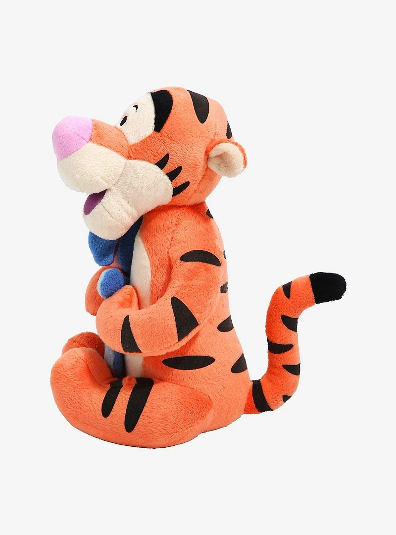 Disney Winnie the Pooh Tigger Holding Eeyore 10 Inch Plush