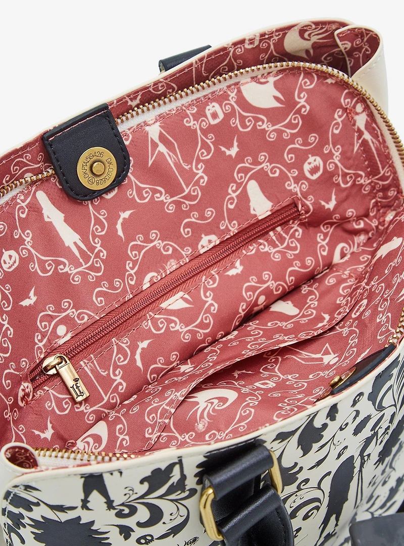 Loungefly Disney The Nightmare Before Christmas Silhouette Icons Handbag - BoxLunch Exclusive