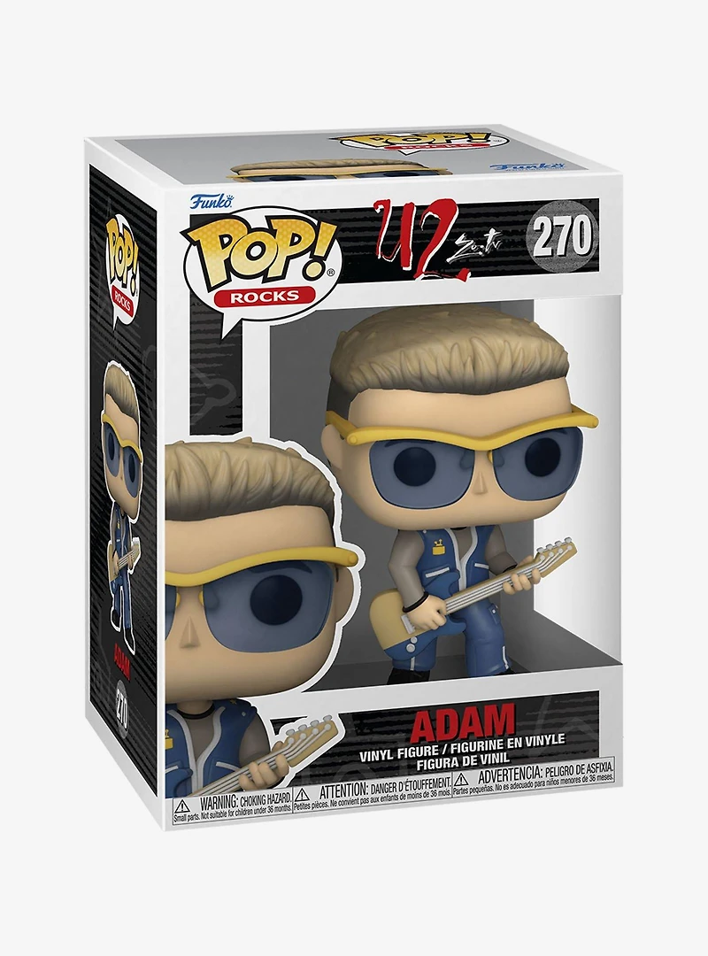 Funko Pop! Rocks U2 Zoo TV Adam Clayton Vinyl Figure