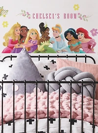 Disney Princesses Peel And Stick Giant Wall Decal with Alphabet