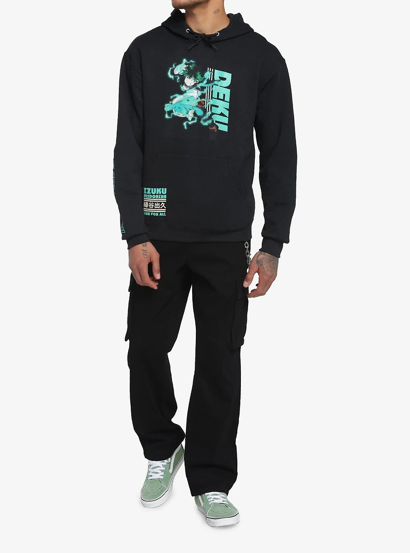 My Hero Academia Deku Signature Move Hoodie