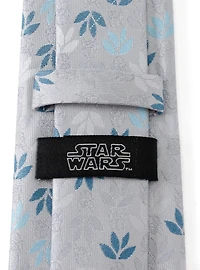 Star Wars Darth Vader Floral Grey Men's Tie
