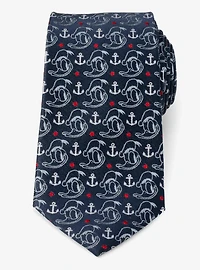 Disney Donald Duck Anchor Navy Blue Men's Tie