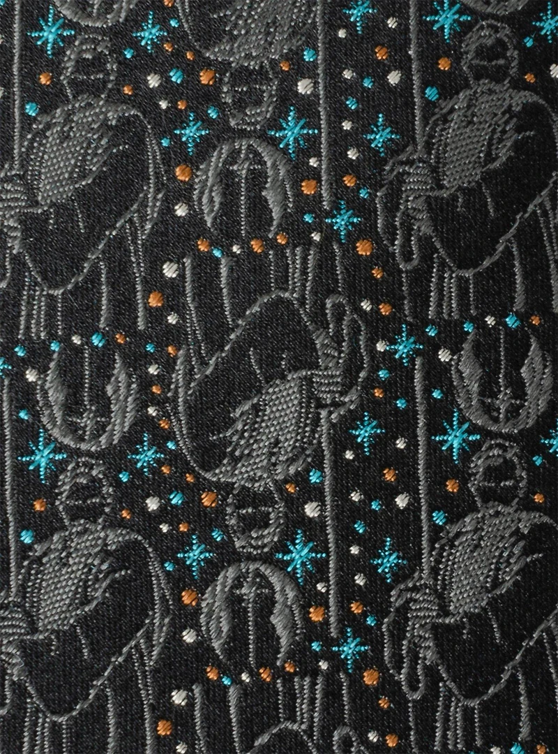 Star Wars Obi Wan Kenobi Gray Men's Tie