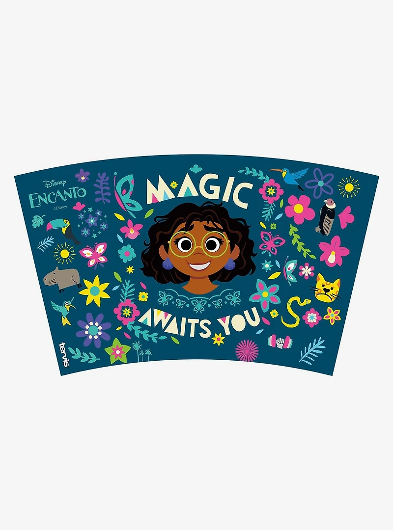 Disney Encanto Magic Awaits You 16oz Classic Tumbler With Lid