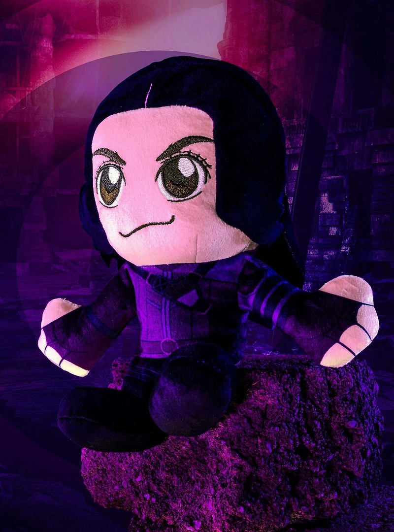 Marvel Hawkeye Kate Bishop 8" Bleacher Creatures Kuricha Sitting Plush