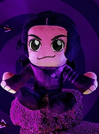 Marvel Hawkeye Kate Bishop 8" Bleacher Creatures Kuricha Sitting Plush