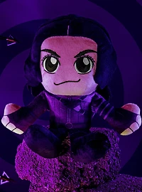 Marvel Hawkeye Kate Bishop 8" Bleacher Creatures Kuricha Sitting Plush